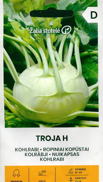 Kohlrabi "Troja" F1