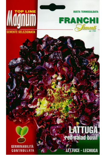 Lettuce "Red Salad Bowl" (oak-leaved) (12 g)