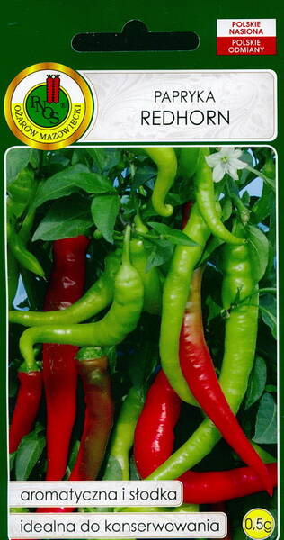 Sweet pepper "Redhorn"