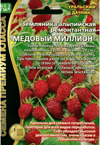 Alpimaasikas remontantne "Medovy Million"