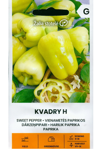 Sweet pepper "Kvadry" F1