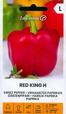 Sweet pepper "Red King" F1