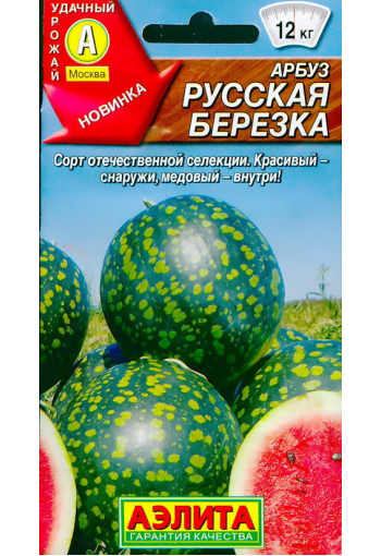 Vattenmelon "Russkaya Berjozka"