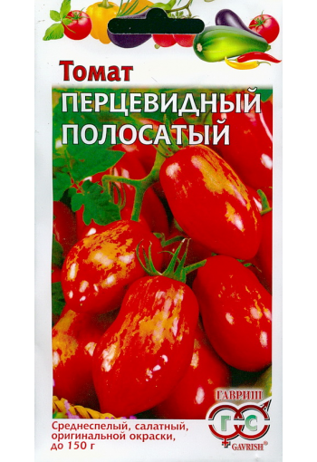 Tomato "Pertsevidny Polosaty"