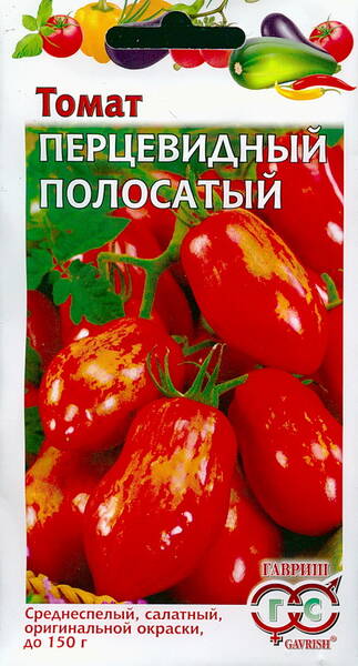 Tomato "Pertsevidny Polosaty"