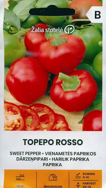 Sweet pepper "Topepo Rosso"