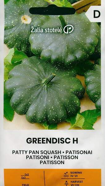 Scallop squash "Greendisc" F1