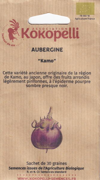 Aubergine "Kamo" Aubergine "Kamo"