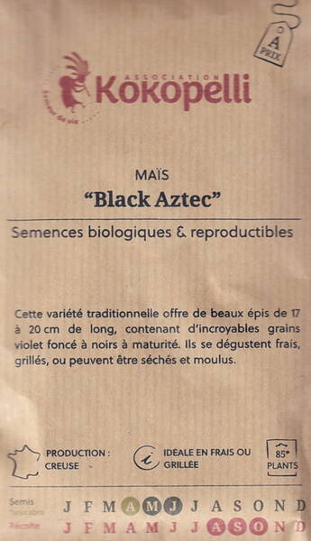 Кукуруза "Чёрный Ацтек" Кукуруза "Чёрный Ацтек"