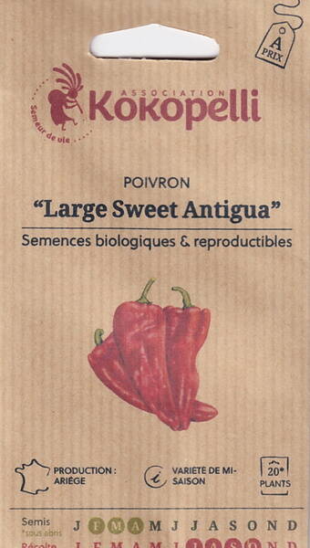 Перец сладкий "Большой сладкий из Антигуа"