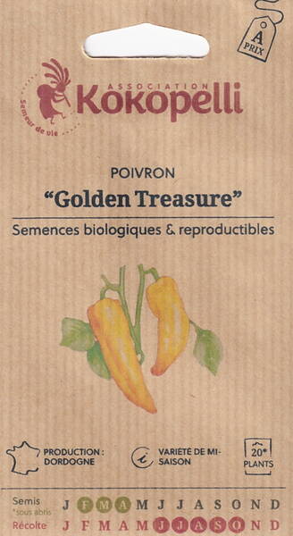 Перец сладкий "Golden Treasure" Перец сладкий "Golden Treasure"