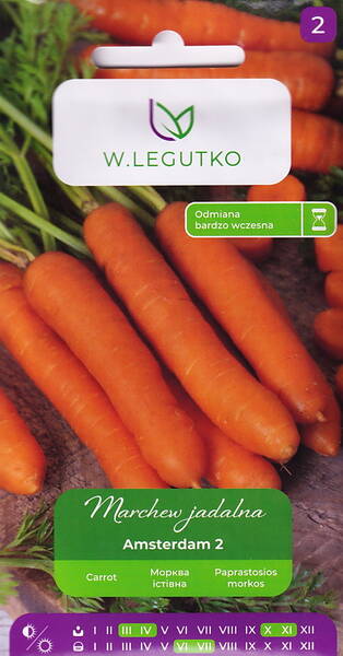 Морковь "Амстердам 2" Морковь "Амстердам 2"