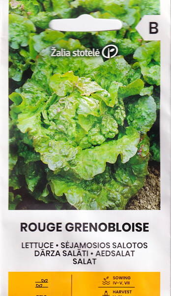 Lechuga arrepollada helada "Rouge Grenobloise"