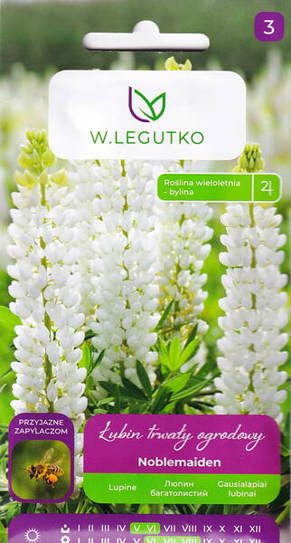 Lupiin hulgalehine "Noblemaiden" Lupiin hulgalehine "Noblemaiden"