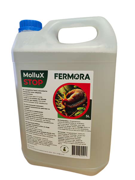 Моллюскицид "Mollux Stop" (5000 мл) - средство для борьбы со слизнями