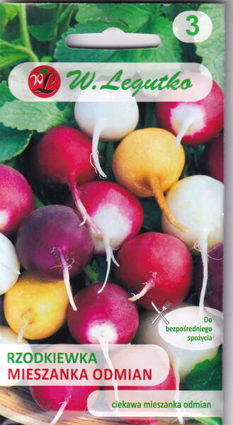 Radis (couleurs mélangées)