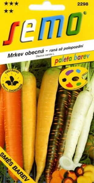 Early carrots (mixture of colors)