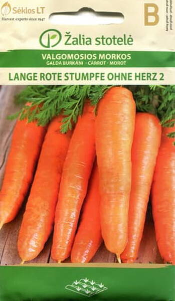 Carrot "Lange Rote Stumphe Ohne Herz 2"