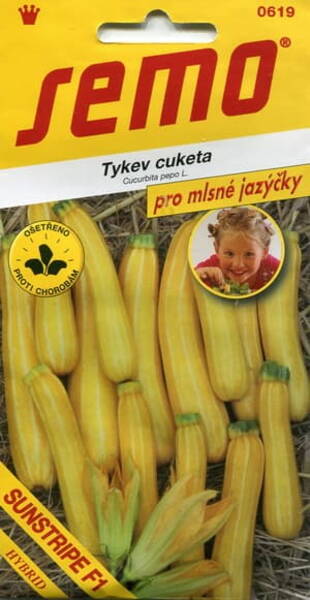 Courgette « rayure solaire » F1