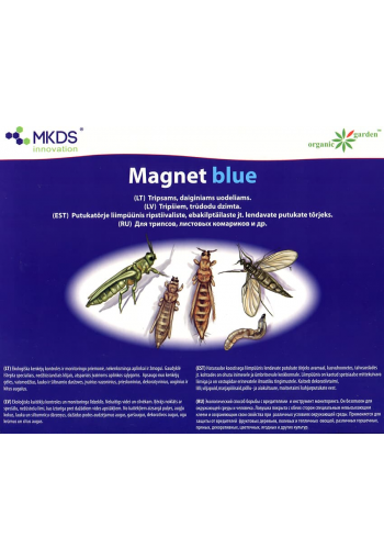 Värillinen tahmea ansa "Magnet Blue" (Capcane de culoare)