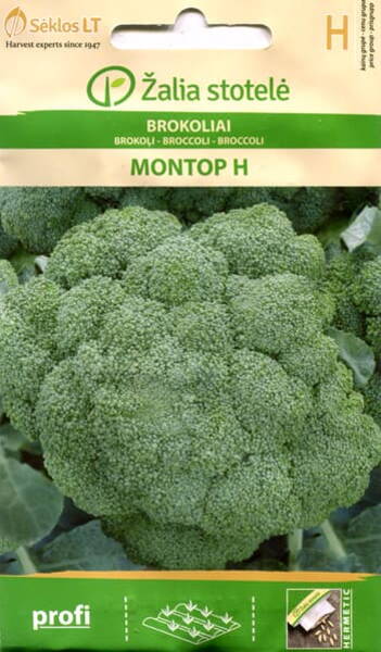 Broccoli "Montop" F1 (Green sprouting Calabrese)