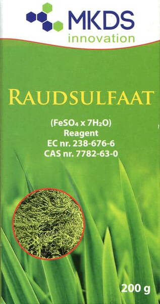 Raudsulfaat (FeSO4 x 7H2O)