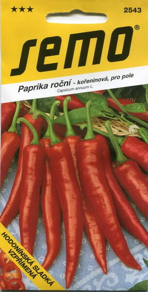 Paprika "Hodoninska sladka vzprimena"