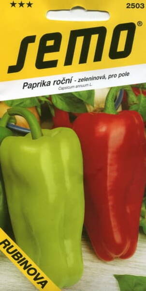 Paprika "Rubinova"