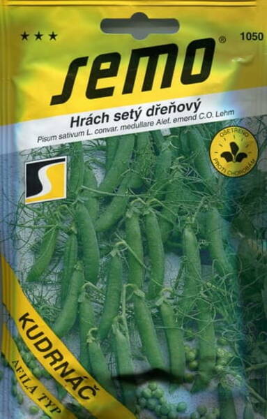 Горох "Кудрнач" (безлистный)