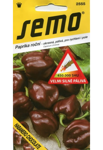 450 000 SHU: Terav pipar "Habanero Chocolate"