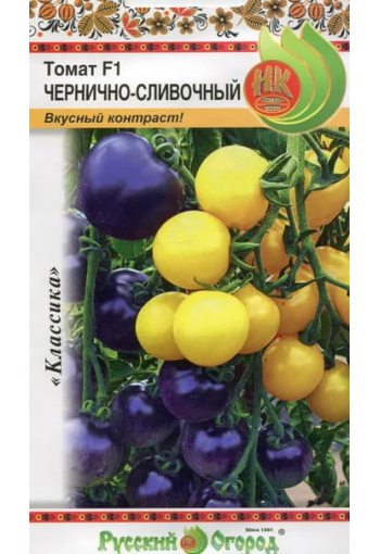 Tomaatti "Chernichno-Slivochny" F1