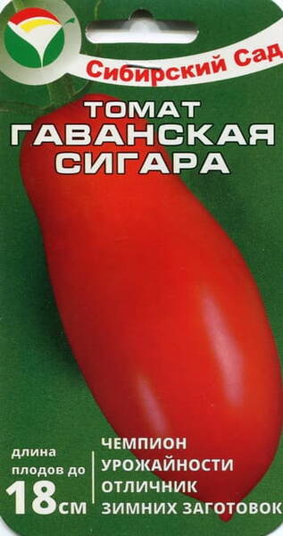 Tomat "Gavanskaja Sigara"