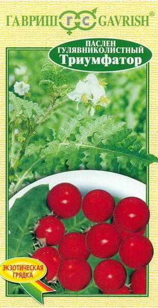 Unilook- maavits "Triumphator" Solanum sisymbriifolium